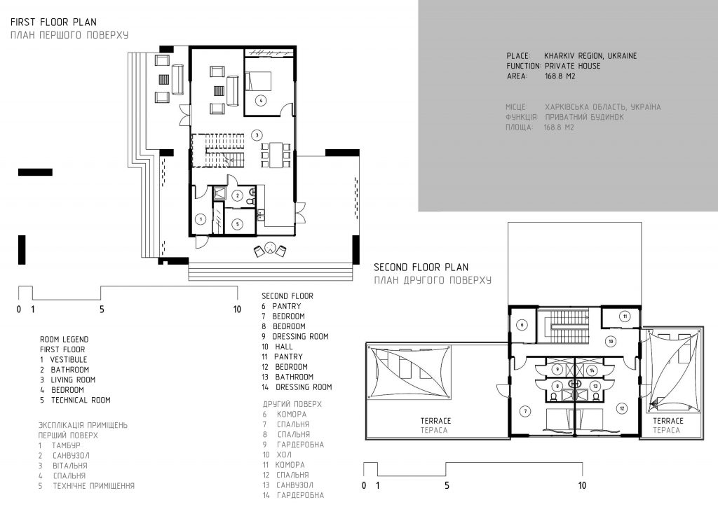 Vizdome Space - Plans of private house	La Bella Villa