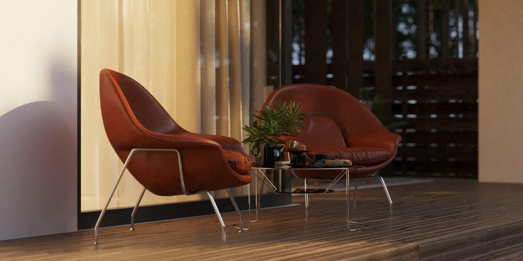 Vizdome Space -  Project of the house with a canopy and terrace  La Bella Villa