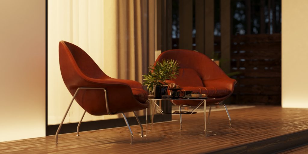 Vizdome Space -  Project of the house with a canopy and terrace  La Bella Villa