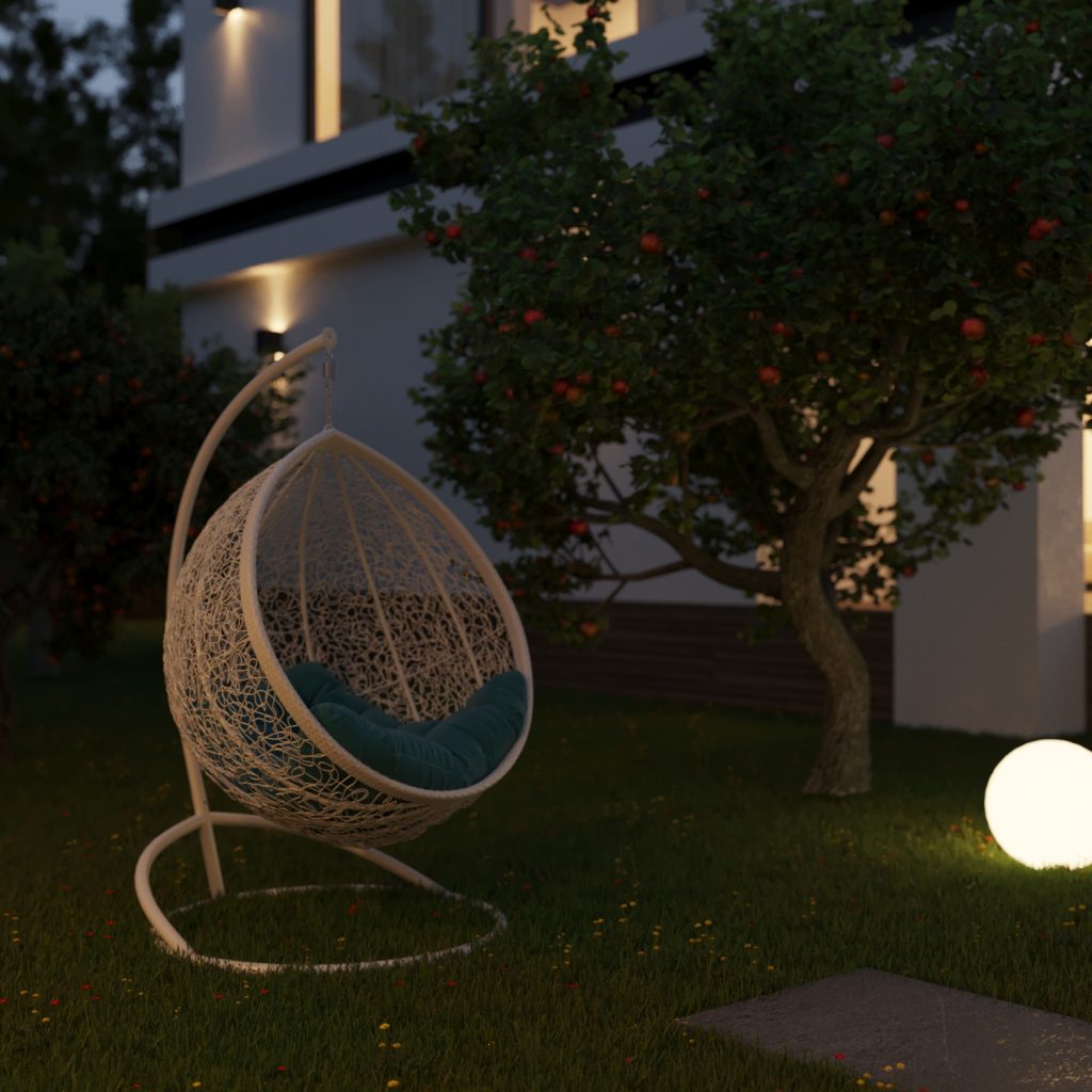 Vizdome Space -  Project of the house with a canopy and terrace  La Bella Villa