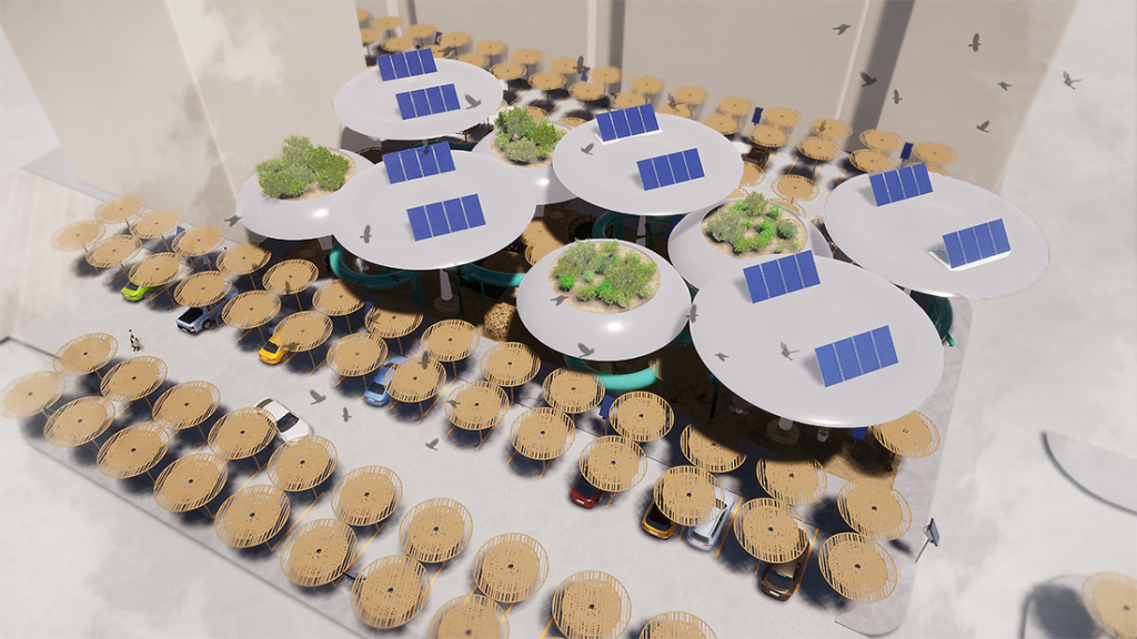 Public space improvement project in Abu Dhabi by Vizdome Space