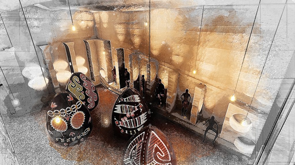 Design project of boutique
