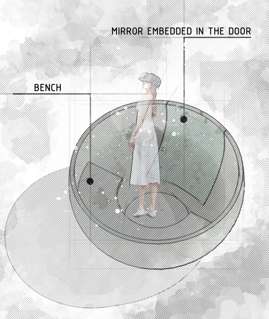 SCARB. Design project of boutique with VR fitting rooms and its own MMORPG